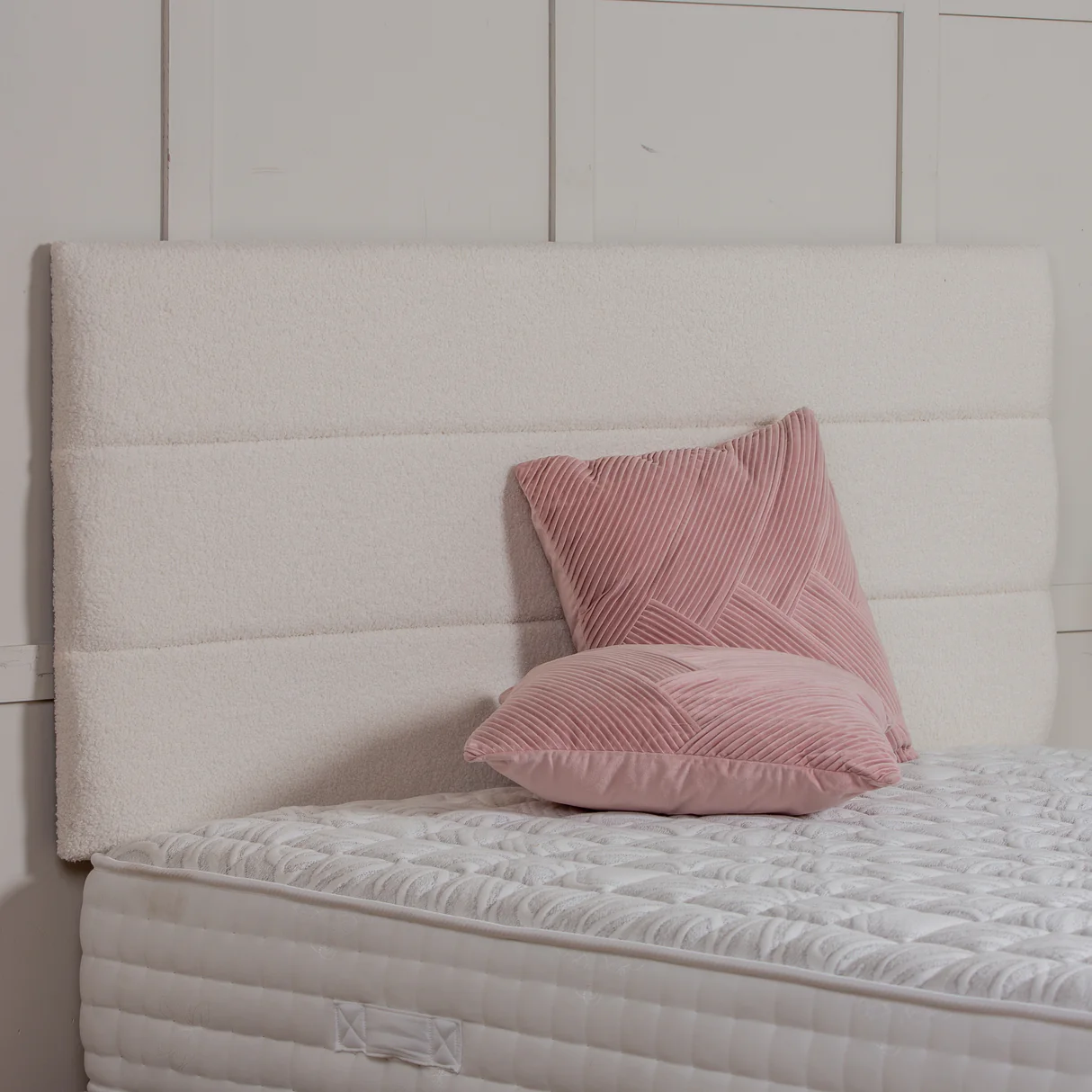 Kensington Divan Bed Set with Headboard UK - Side view of premium divan from Newcastle Beds UK